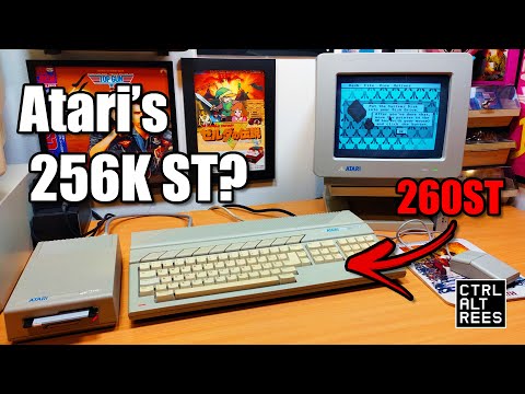 Atari 260ST Story: TOS Floppy Boot Process, And How Much RAM?