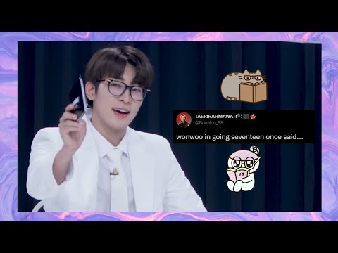 wonwoo in Going Seventeen once said...