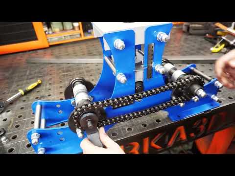 The only pipe bender in the world with chain pulling and one more secret.