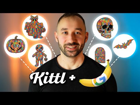 KITTL FLOWS + NANO BANANA = FAST Ai T-Shirt Designs!