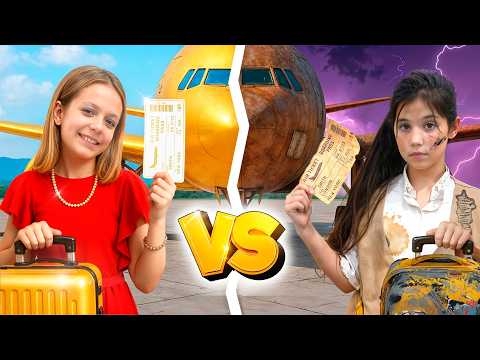 Rich vs Poor Airplane Challenge
