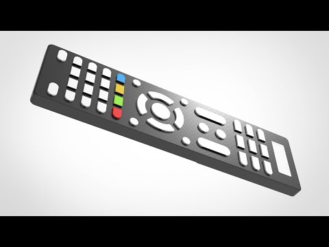 「DESIGN 307」 Remote TV | Solidworks tutorial