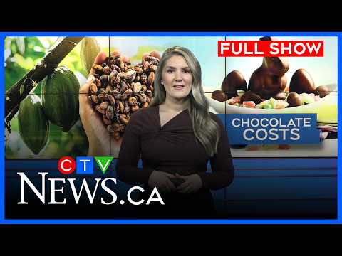 Why Easter chocolate will cost you more money this year | CTV News at 5 for March 27, 2026