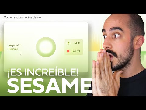 ¡INCREÍBLE! Probamos el Asistente de Voz MÁS AVANZADO (Sesame AI)