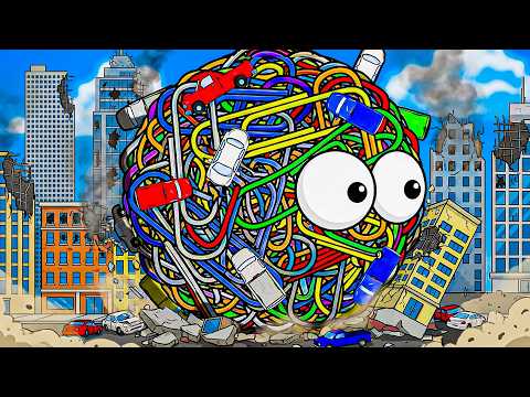 Evolving trash to consume humanity