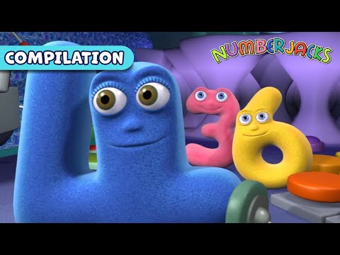 Count in Order With The Numberjacks: Pattern & Sequences | Full Episode | Maths Collection