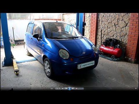 Замена подшипников задней ступицы на Daewoo Matiz Дэу Матиз 0,8 2011 года