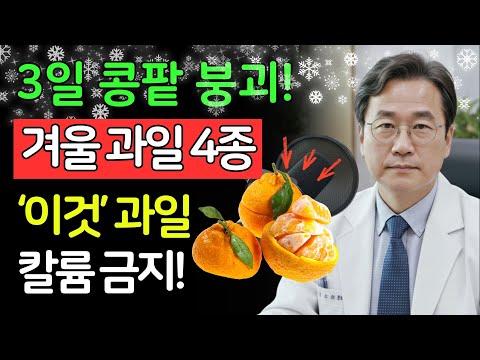 단 3일만 먹어도 콩팥 기능 50% 망가지는 겨울 과일 4종 | 신장건강 | 시니어건강 | 노인건강습관 | 건강정보