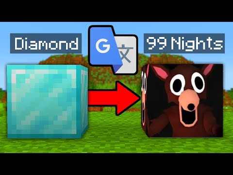 I Put Every Minecraft Texture Through Google Translate 1,000 Times...
