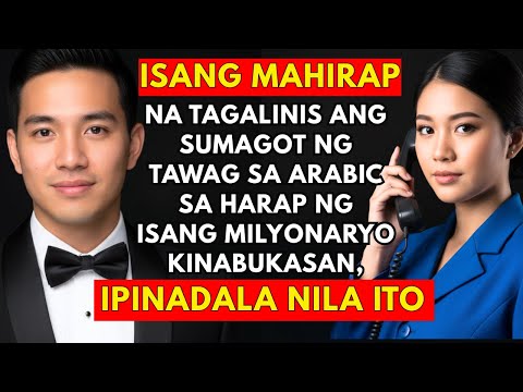 MAHIRAP NA TAGALINIS SUMAGOT NG TAWAG SA ARABIC SA HARAP NG MILYONARYO—KINABUKASAN…