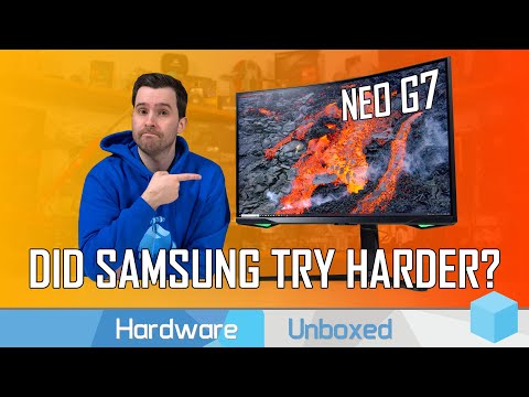 The Best 4K HDR Gaming Monitor So Far? - Samsung Odyssey Neo G7 Review