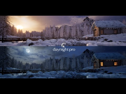 DayNightPro_BP for Unreal Engine 5.2 to 5.5 Full Showcase and tutorial