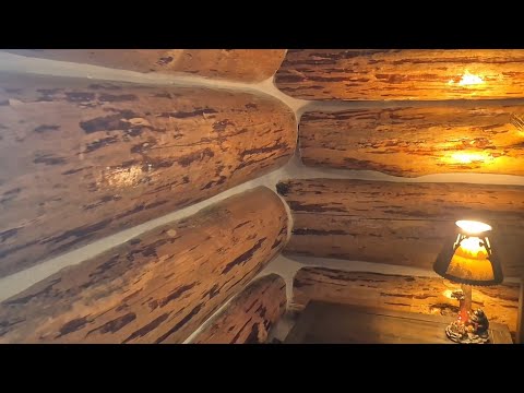 This weeks work on the LOG CABIN