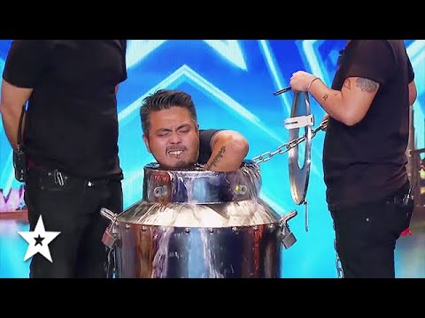 Craftiest Escape Artists Risk Their LIVES For Got Talent