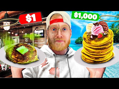 Eating CHEAP vs EXPENSIVE Food CHALLENGE