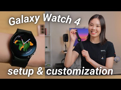 FIRST 5 THINGS TO DO ON NEW GALAXY WATCH 4 | Setup + Customization on WearOS