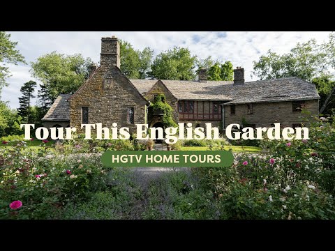 See How She Built This English Garden From Scratch! | HGTV Home Tours