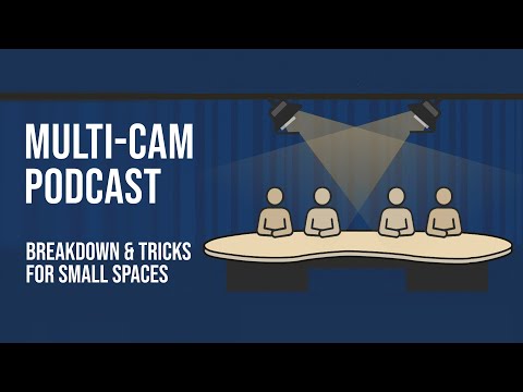 Multi-Cam Podcast Lighting | How We Lit a tiny Podcast Studio | Breakdown & Tricks for Small Spaces