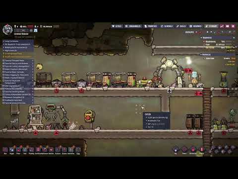 Oxygen Not Included: Some morning base building