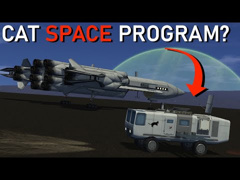 Playing KSP, but Every Decision Is Made by My Cats