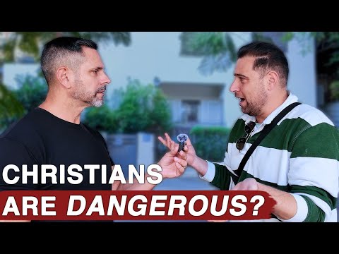 Israeli SCARED of Christianity Until...| Streets of Israel