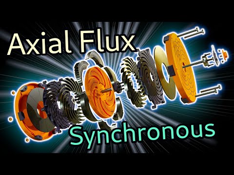 Axial Flux Synchronous Motor Prototype