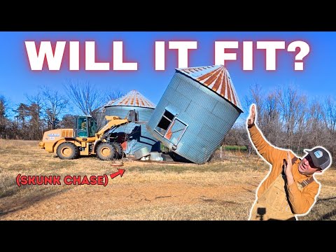 Can I Fit these HUGE Old Grain Buildings into our CAR CRUSHER???