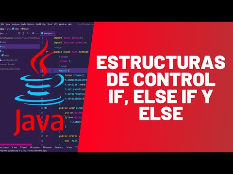 Estructuras de control - IF - ELSE IF - ELSE - MASTER EN JAVA - #9