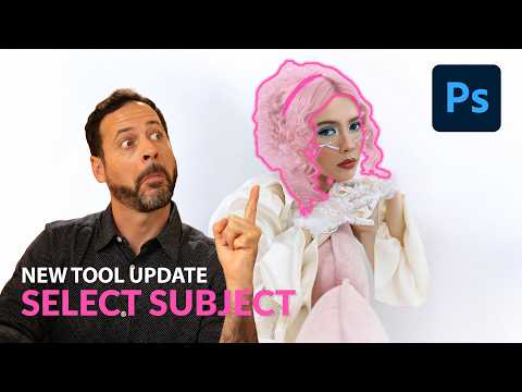 Photoshop 2025: Explore the Updated Select Subject Tool