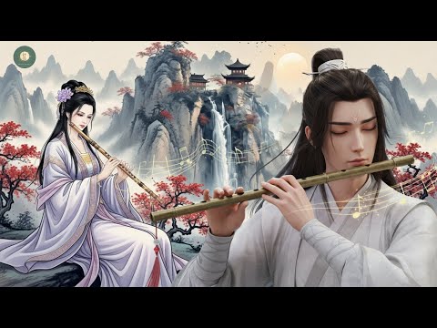 Chinese Zen Music: Bamboo flute, Erhu & Guzheng | Deep Sleep @MoonlitMelodies-68s