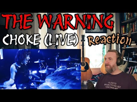 The Warning - Choke (Live from Pepsi Center CDMX) (Reaction) - First Time Hearing