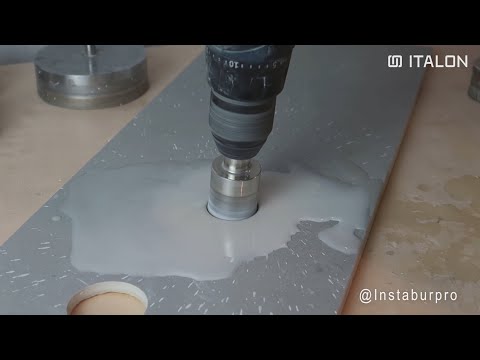 Как и чем сделать отверстия в керамограните?