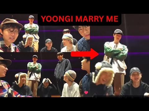 YOONGI MARRY ME Agenda Explodes in 2025! Suga's Shy Smile Melts ARMY Hearts Viral BTS Clip
