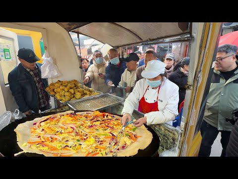 China’s Breakfast Street Market: Authentic Morning Market Foods in Tianjin!