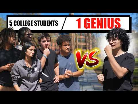 Genius vs. 5 College Students: Quiz