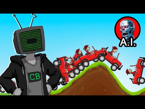 A.I. LEARNS to Play Hill Climb Racing