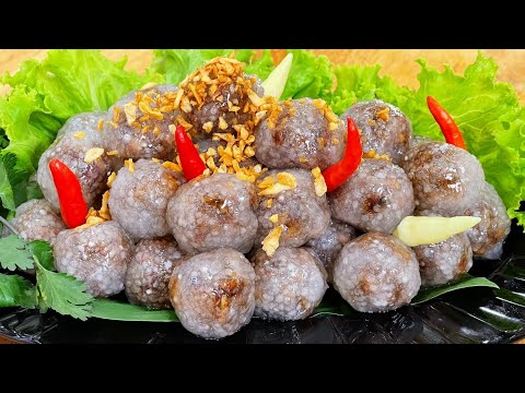 สาคูไส้หมู แป้งบางไส้เข้มข้นกลมกล่อม อร่อยสุดๆ ทำกินทำขายได้เลย วิธีทำง่ายนิดเดียว