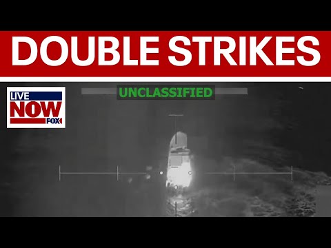 NEW VIDEO: US double drug boat strikes kills 5, 28th strike