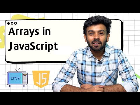 Arrays  in Java Script | JS for Beginners - 27 | code io - Tamil