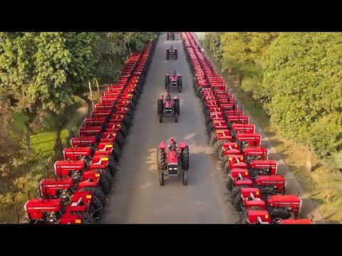 How Tractors Are Made: Amazing Factory Mass Production! 🚜✨