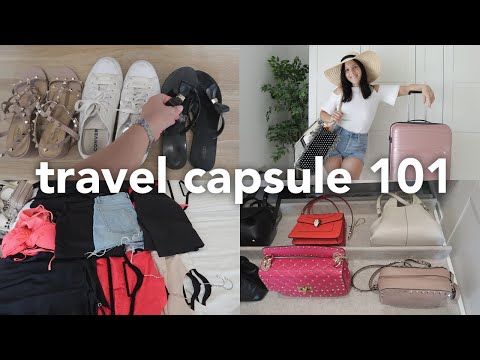 How To Build A TRAVEL Capsule Wardrobe (Step-by-step Guide)