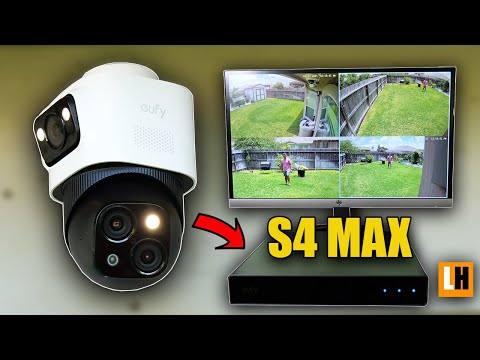 eufy 4K S4 MAX NVR Security System  - Changes the Security Camera Game!