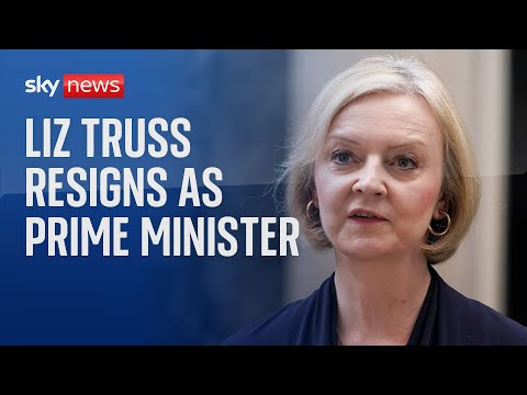 Liz Truss resigns and becomes shortest-serving prime minister in British history