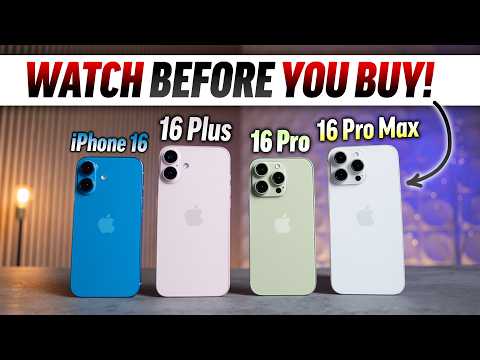 iPhone 16 Buyer's Guide - DON'T Make These 10 Mistakes!