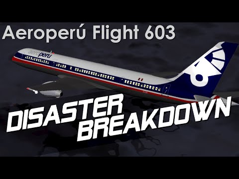 How A Piece Of Tape Led To This Plane Crash (Aeroperu Flight 603) - DISASTER BREAKDOWN
