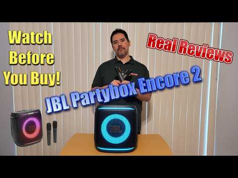 JBL Partybox Encore 2 Portable Karaoke Speaker - Real Review
