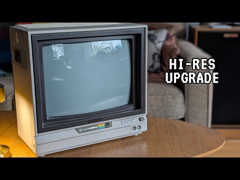 I tried (and failed) to make the ultimate Commodore 1702 monitor