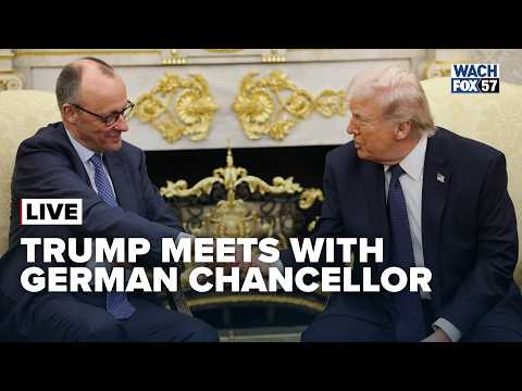 Trump Hosts German Chancellor as Iran Tensions Rise