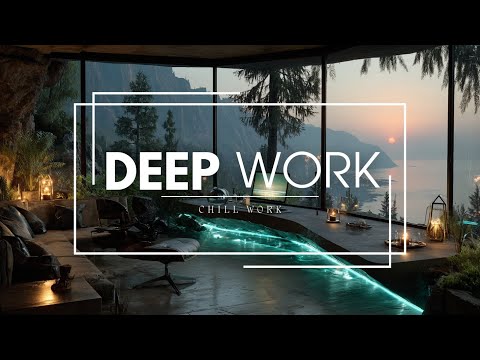 Ambient Work Vibes ~ Productivity Boost with Serene Background ~ Ultimate Focus