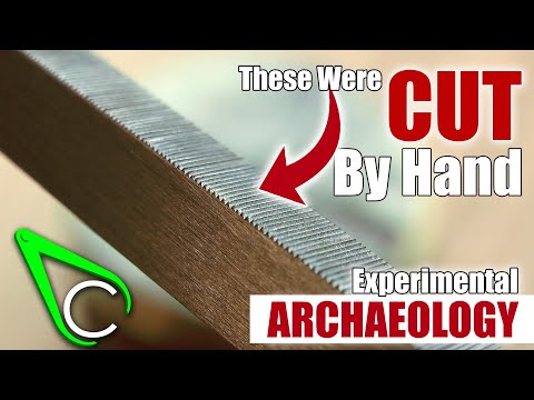 The Process Of Making Hand Cut Files - Constructing The Antikythera Mechanism
